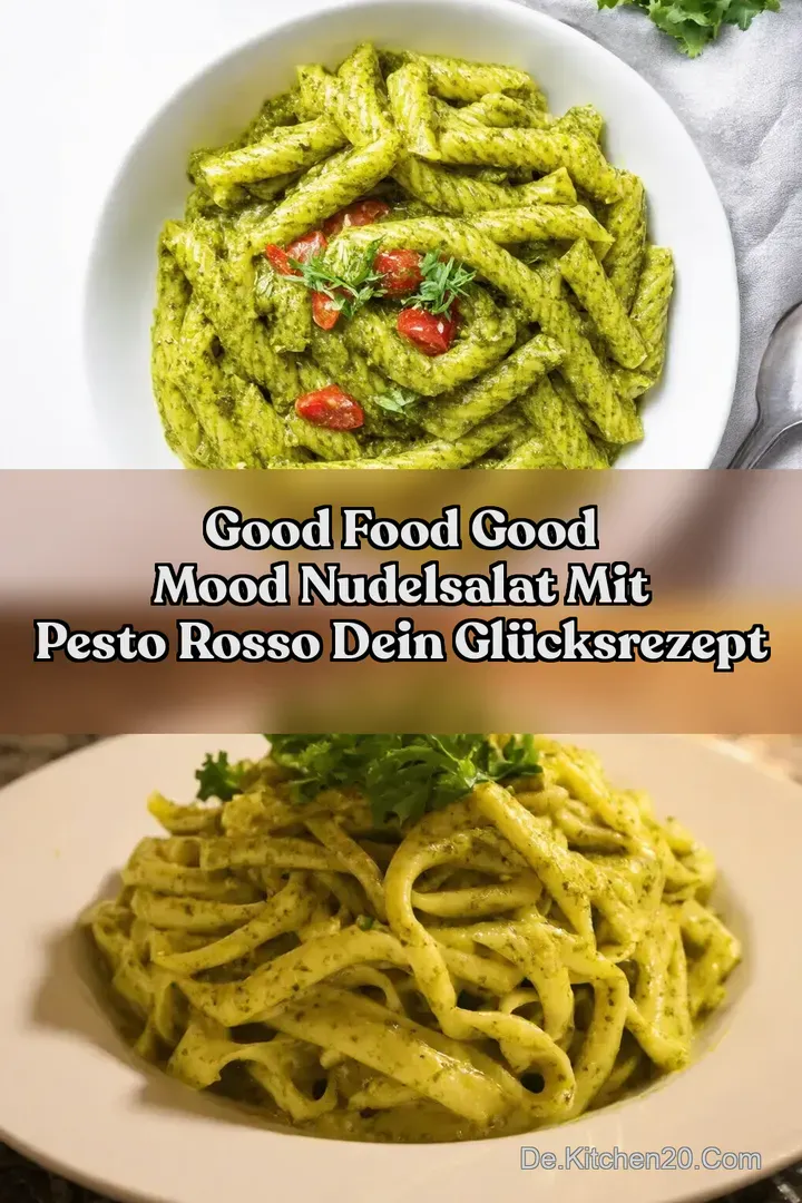 Good Food Good Mood Nudelsalat mit Pesto Rosso Dein Gl&uuml;cksrezept