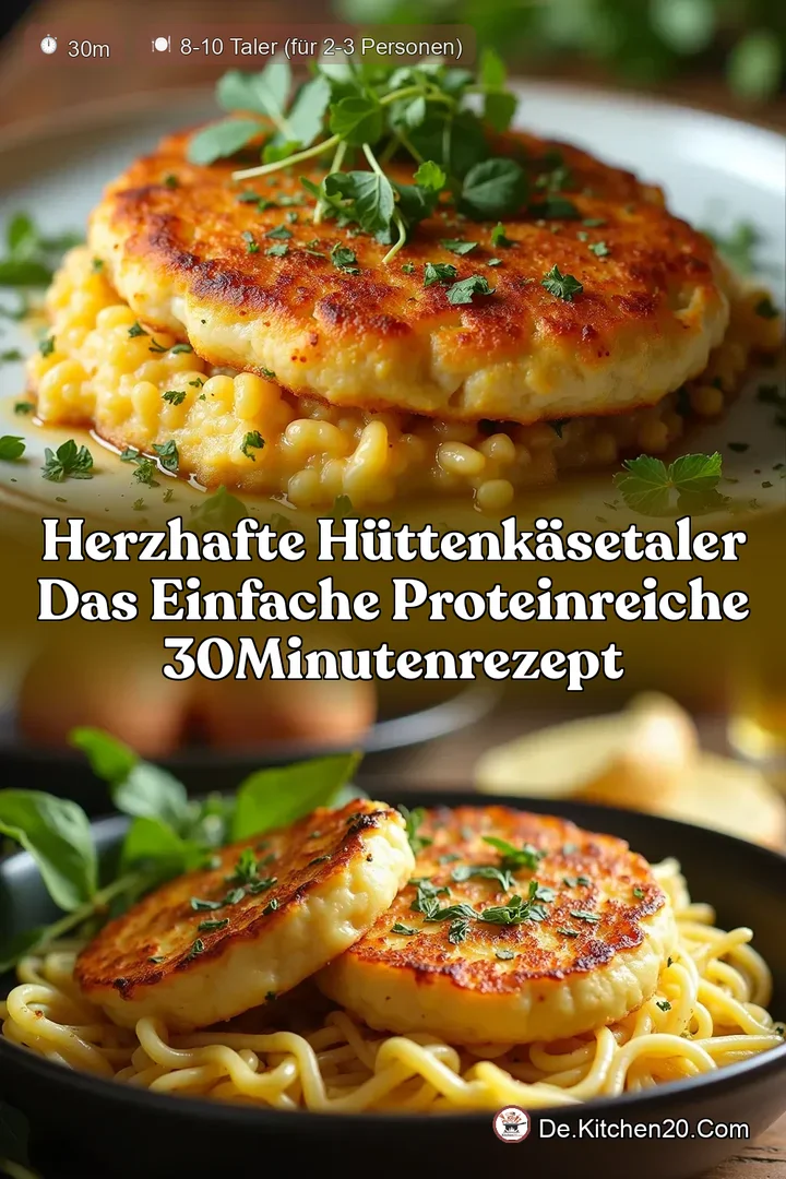 Herzhafte H&uuml;ttenk&auml;setaler Das einfache proteinreiche 30MinutenRezept