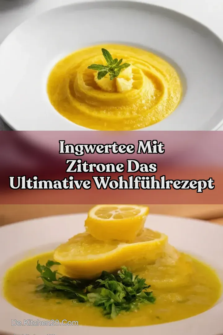 Ingwertee mit Zitrone Das ultimative Wohlf&uuml;hlrezept