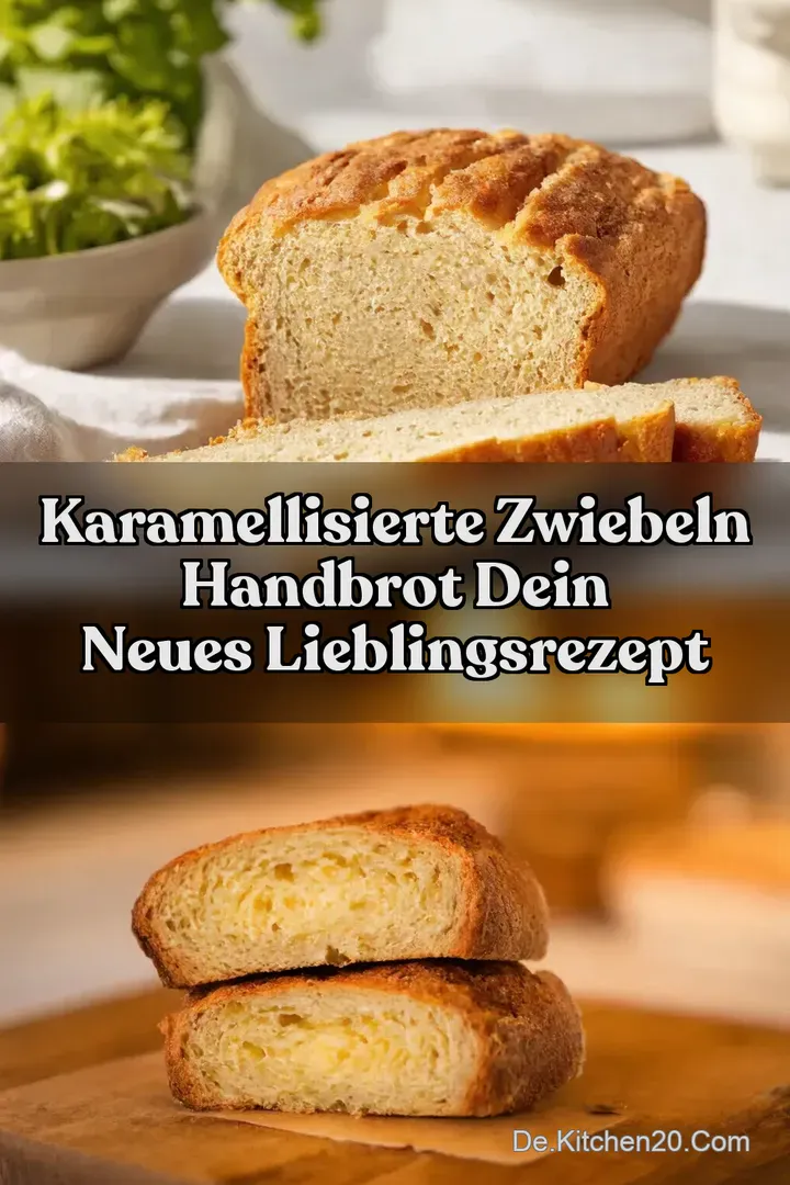 Karamellisierte Zwiebeln Handbrot Dein neues LieblingsRezept
