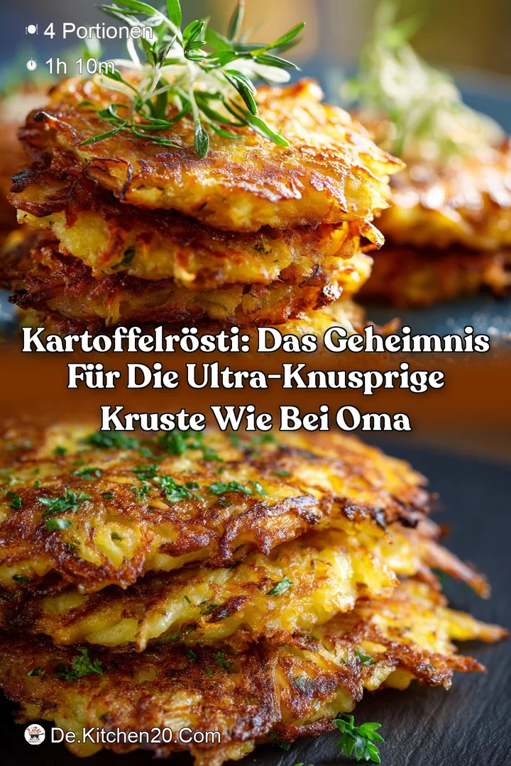 Kartoffelr&ouml;sti: Das Geheimnis f&uuml;r die ultra-knusprige Kruste Wie bei Oma