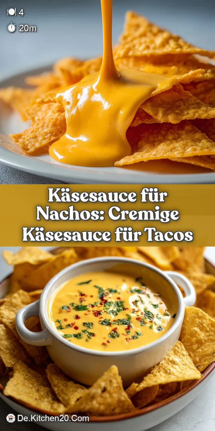 Close-up showcasing the rich, melted cheese sauce with pools of golden fat and a tempting, glossy sheen, highlighting text...