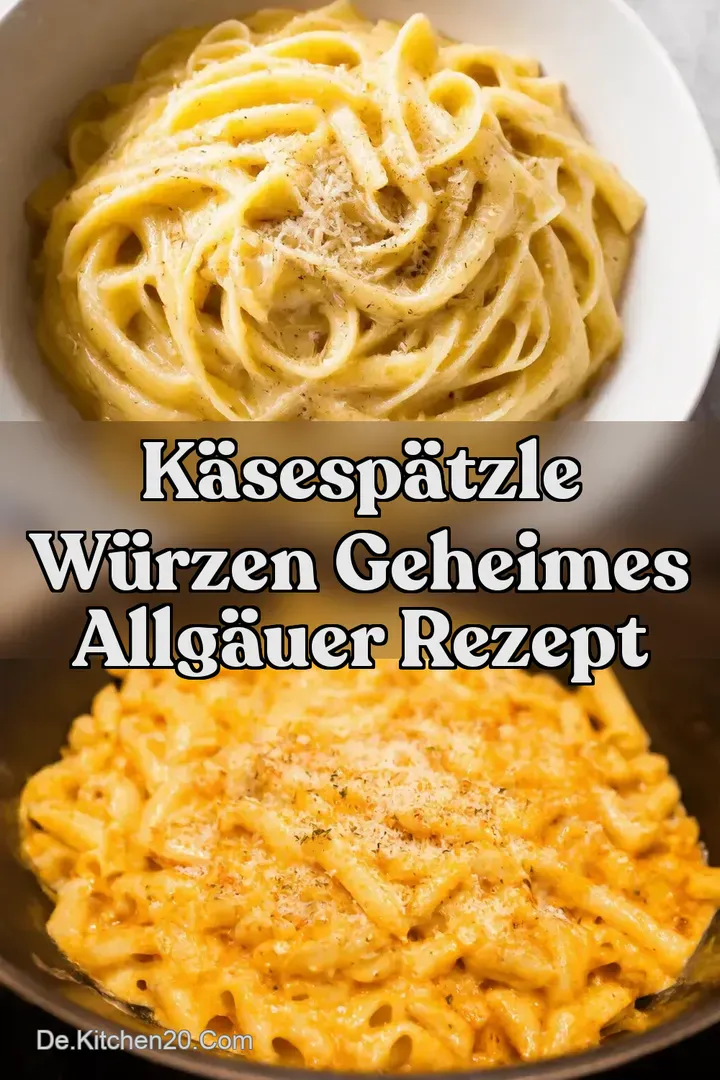 K&auml;sesp&auml;tzle W&uuml;rzen Geheimes Allg&auml;uer Rezept