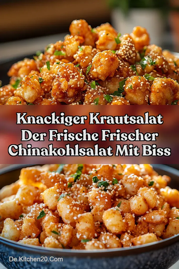 Knackiger Krautsalat Der Frische Frischer Chinakohlsalat mit Biss