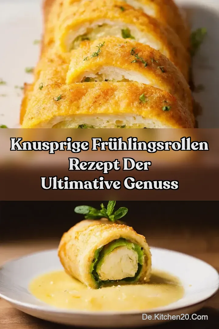 Knusprige Fr&uuml;hlingsrollen Rezept Der ultimative Genuss