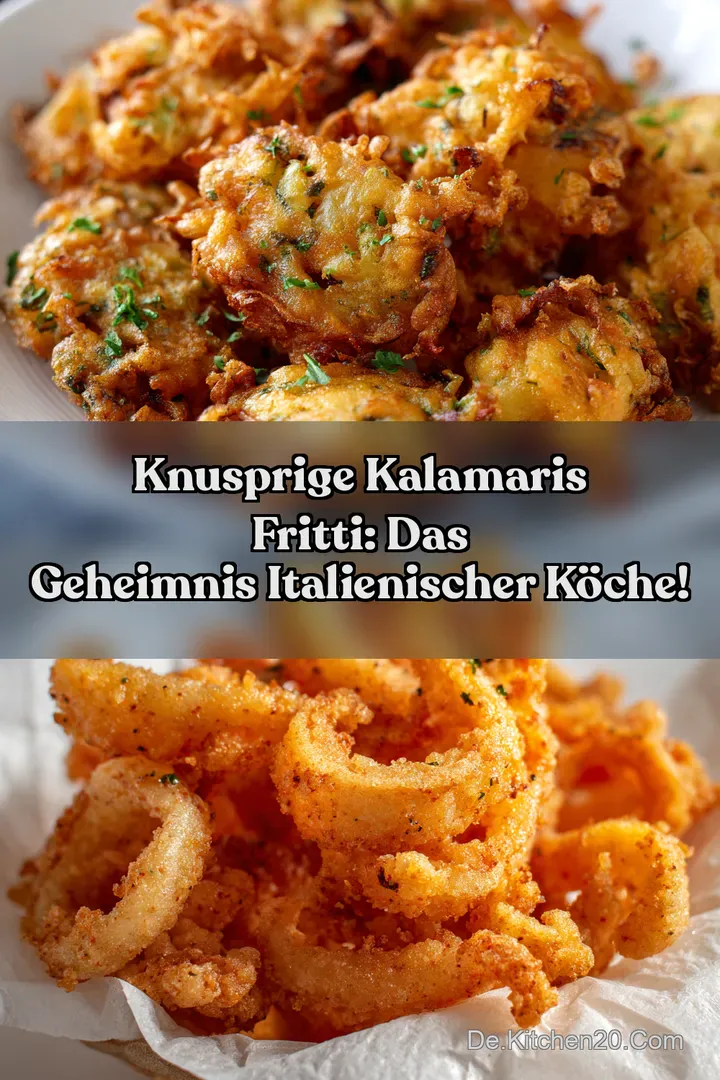 Knusprige Kalamaris Fritti: Das Geheimnis Italienischer K&ouml;che!