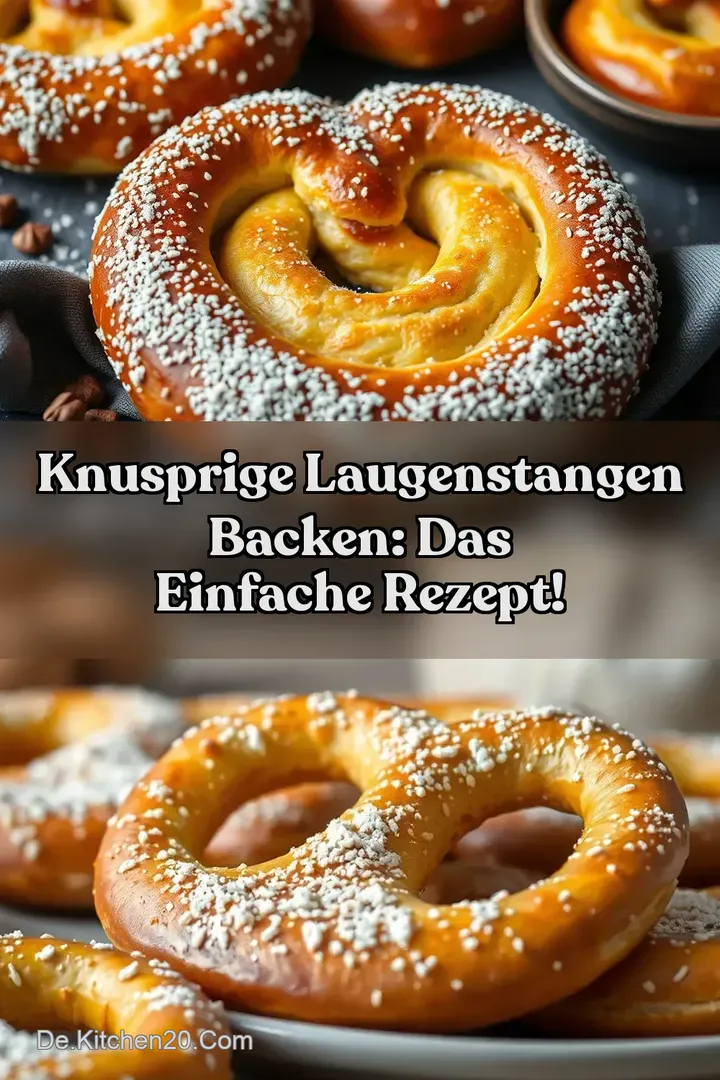 Knusprige Laugenstangen Backen: Das Einfache Rezept!
