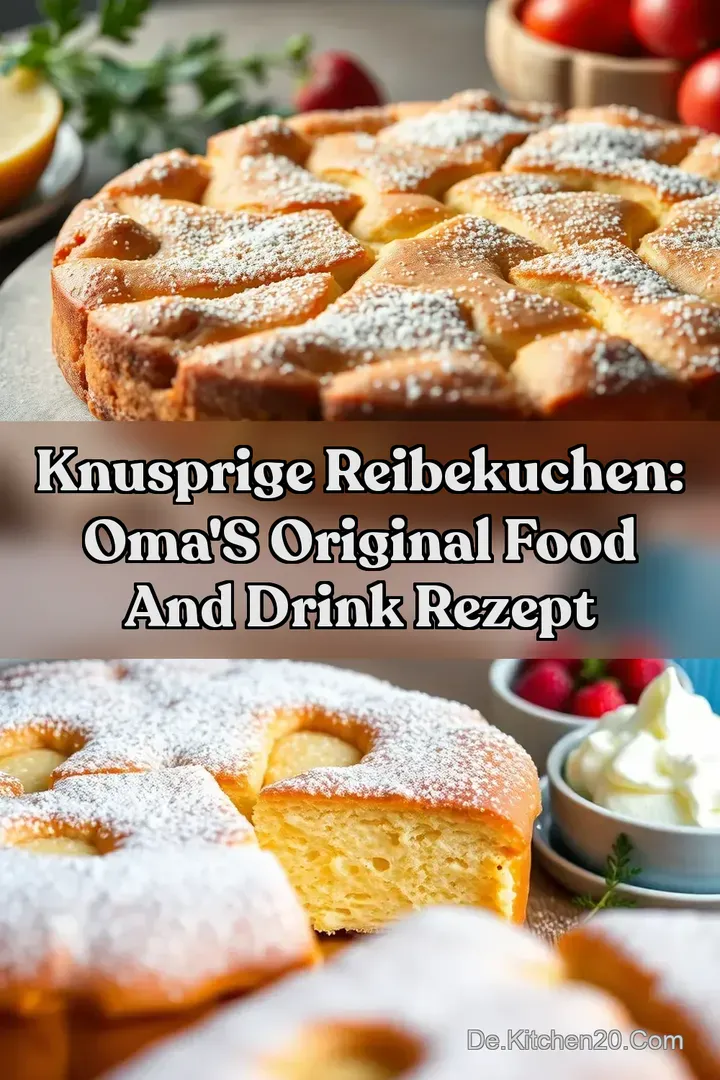 Knusprige Reibekuchen: Oma s Original Food And Drink Rezept