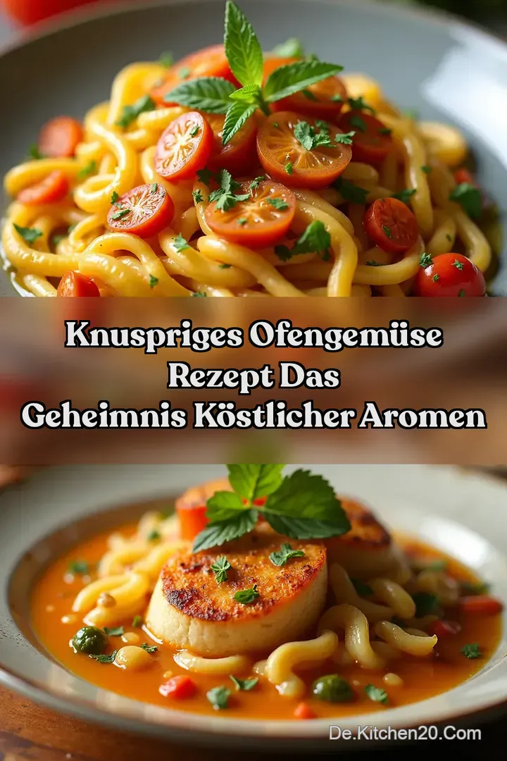 Knuspriges Ofengem&uuml;se Rezept Das Geheimnis k&ouml;stlicher Aromen