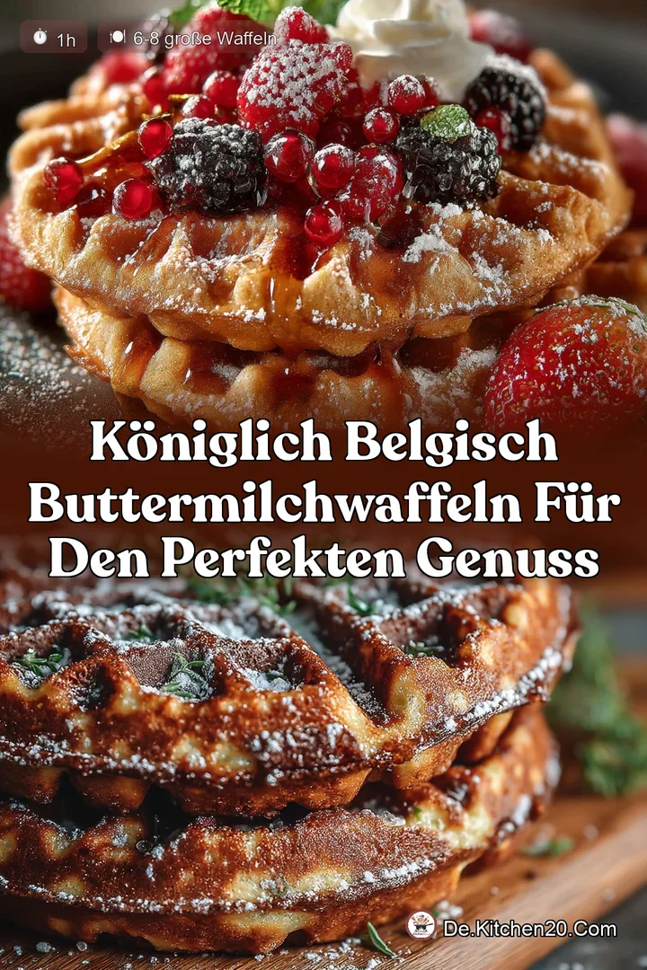 K&ouml;niglich Belgisch ButtermilchWaffeln f&uuml;r den perfekten Genuss
