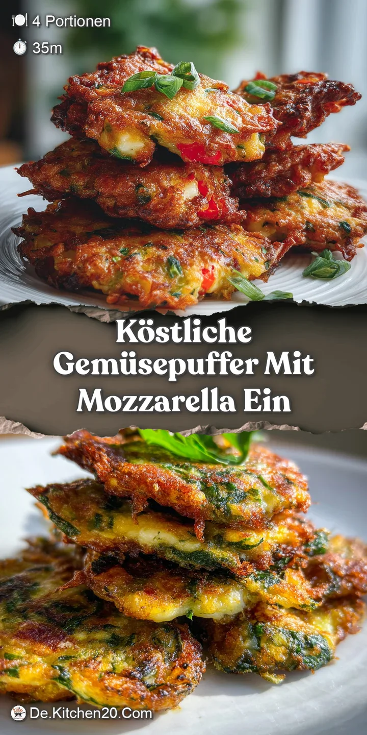 Close-up of a crispy vegetable fritter, oozing melted mozzarella, a delectable, savory bite.