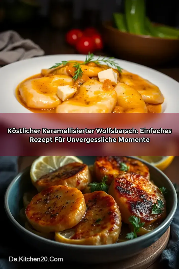 K&ouml;stlicher Karamellisierter Wolfsbarsch: Einfaches Rezept f&uuml;r unvergessliche Momente