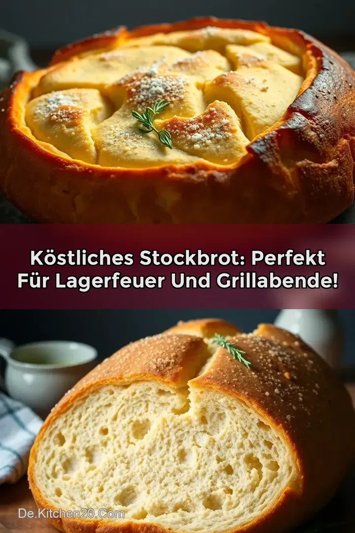 K&ouml;stliches Stockbrot: Perfekt f&uuml;r Lagerfeuer und Grillabende!