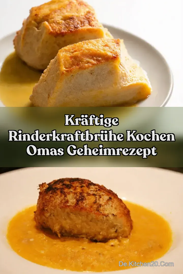 Kr&auml;ftige Rinderkraftbr&uuml;he Kochen Omas Geheimrezept
