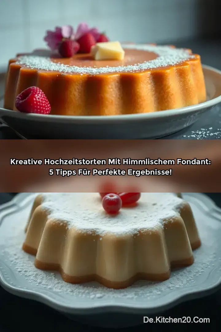 Kreative Hochzeitstorten mit Himmlischem Fondant: 5 Tipps f&uuml;r perfekte Ergebnisse!