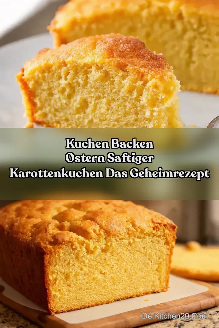 Kuchen backen Ostern Saftiger Karottenkuchen Das Geheimrezept