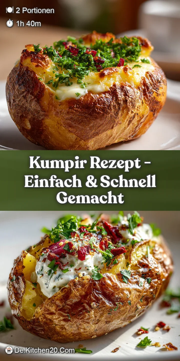 Close-up of a kumpir bursting with colorful fillings. Fluffy potato, melted cheese, and vibrant vegetables create an appet...