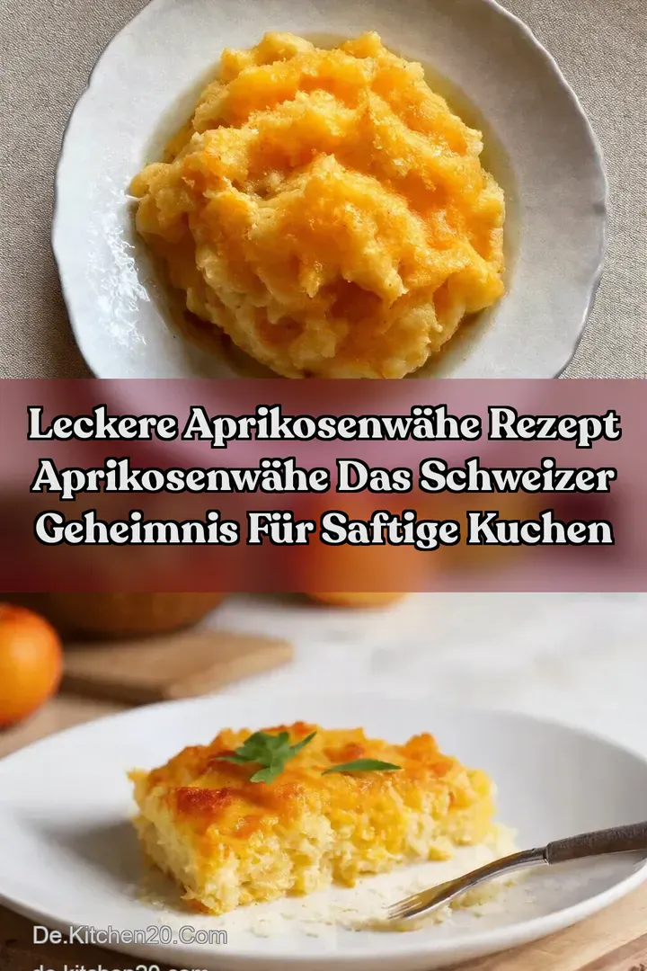 Leckere Aprikosenw&auml;he Rezept Aprikosenw&auml;he Das Schweizer Geheimnis f&uuml;r Saftige Kuchen
