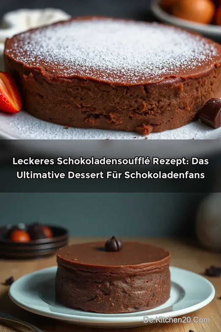 Leckeres Schokoladensouffl&eacute; Rezept: Das ultimative Dessert f&uuml;r Schokoladenfans