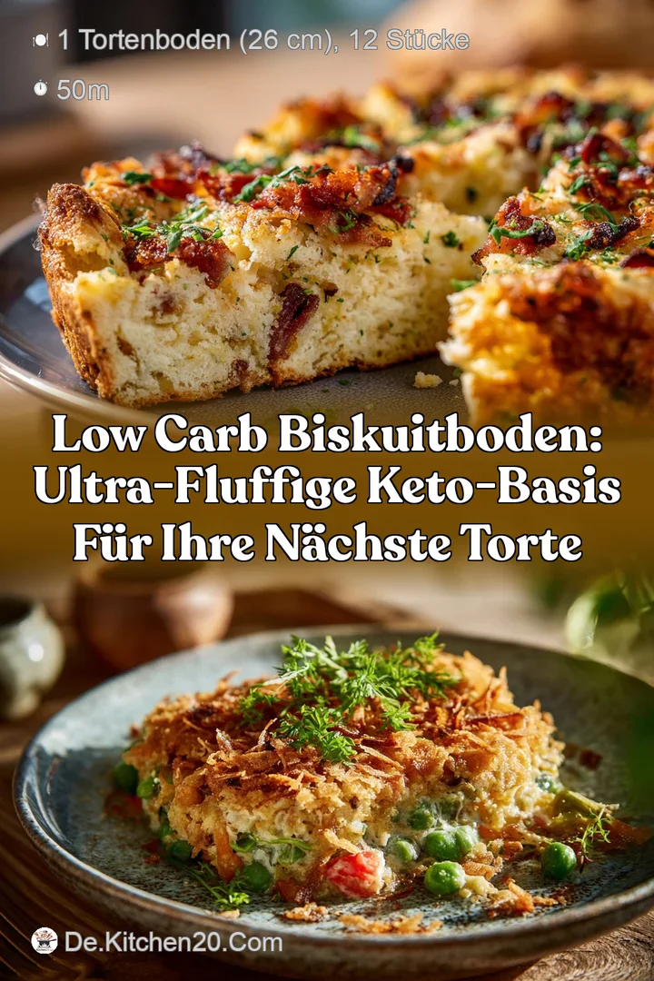 Low Carb Biskuitboden: Ultra-fluffige Keto-Basis f&uuml;r Ihre n&auml;chste Torte