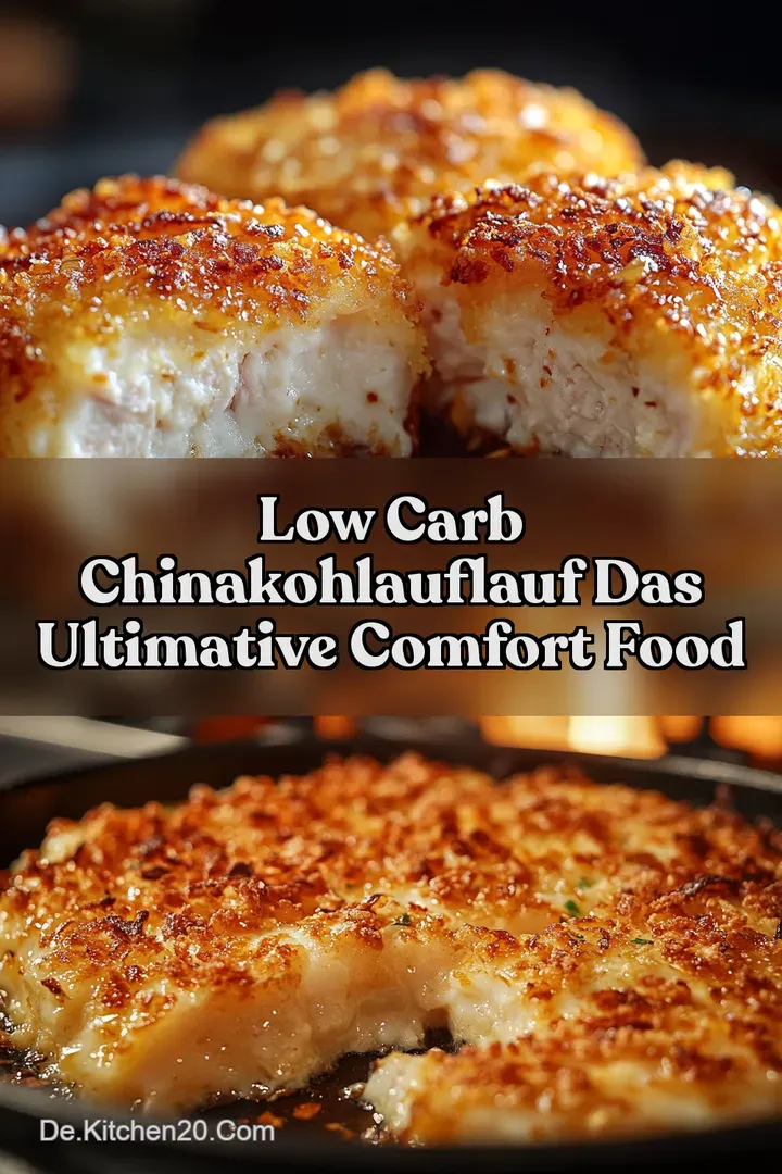 Low Carb ChinakohlAuflauf Das ultimative Comfort Food