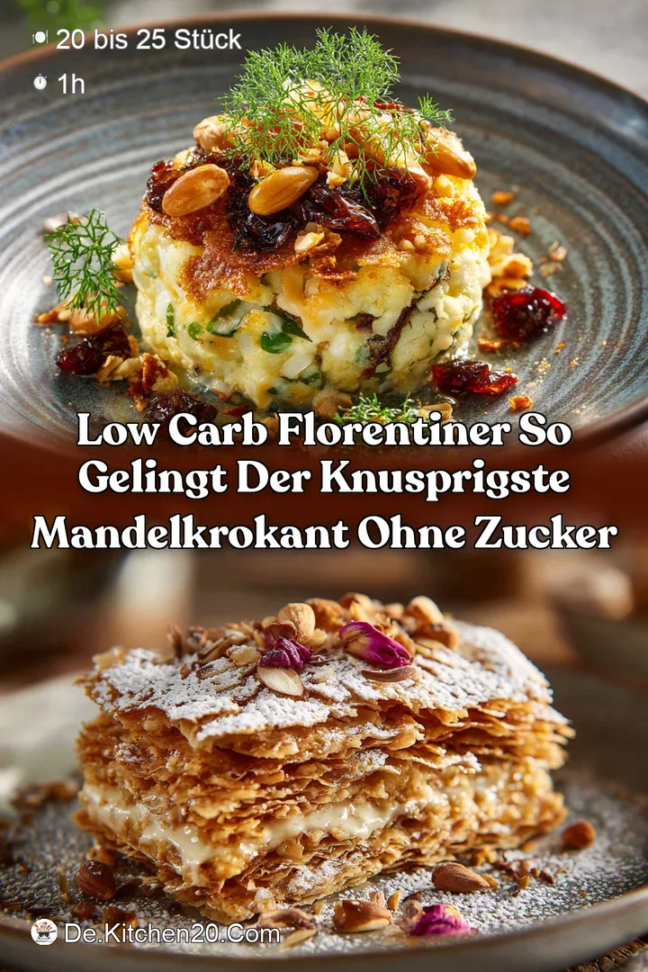 Low Carb Florentiner So gelingt der knusprigste Mandelkrokant ohne Zucker
