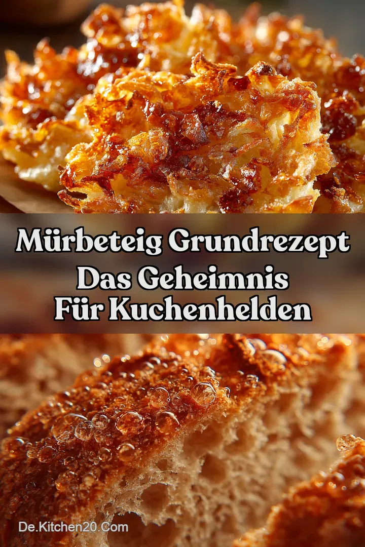 M&uuml;rbeteig Grundrezept Das Geheimnis F&uuml;r KuchenHelden