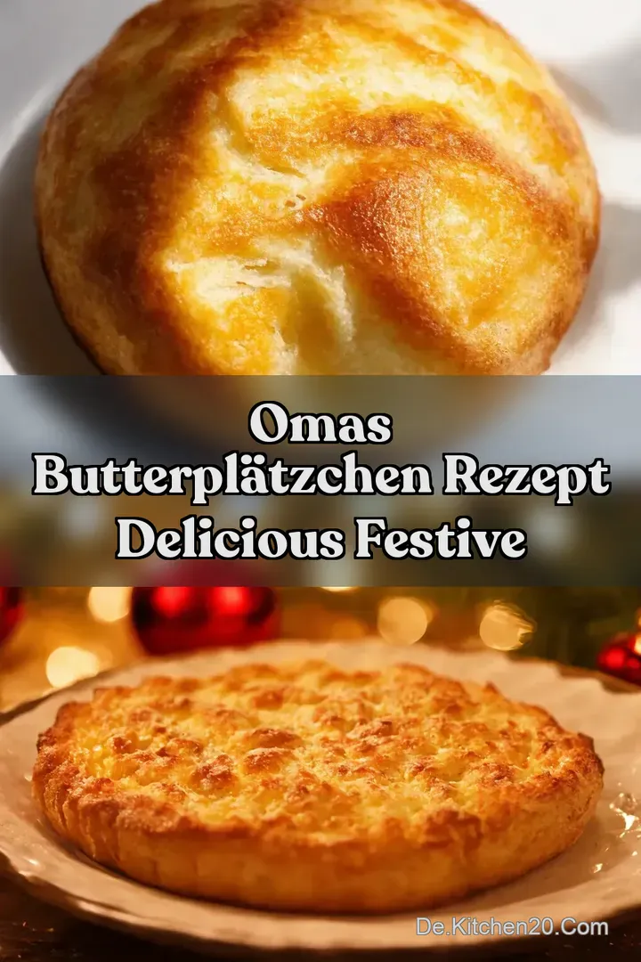 Omas Butterpl&auml;tzchen Rezept Delicious Festive
