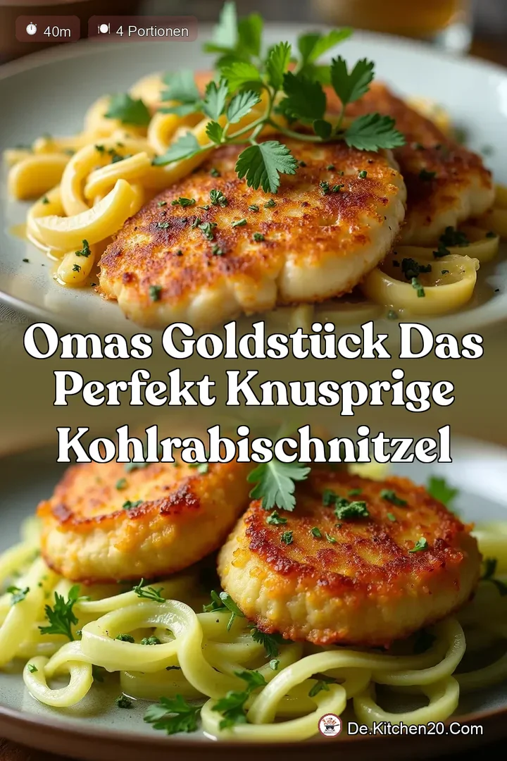 Omas Goldst&uuml;ck Das Perfekt Knusprige Kohlrabischnitzel