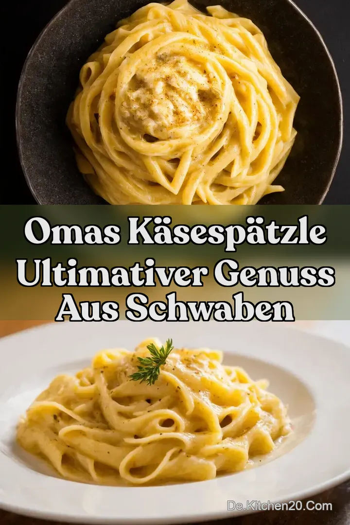 Omas K&auml;sesp&auml;tzle Ultimativer Genuss aus Schwaben
