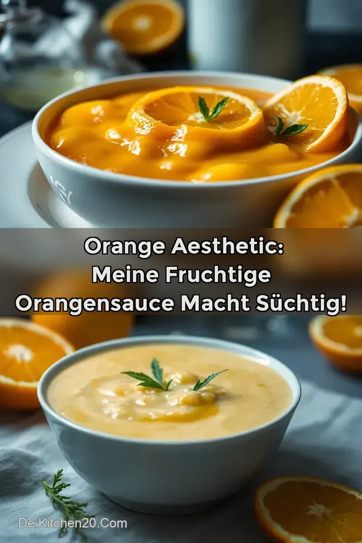 🍊Orange Aesthetic: Meine fruchtige Orangensauce macht s&uuml;chtig!