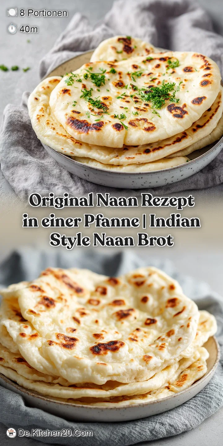 Close-up of a steaming, fluffy naan bread with delicate char marks and a soft interior