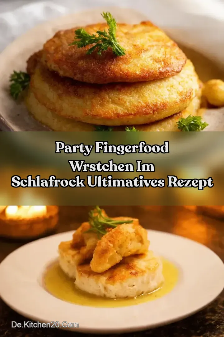 Party Fingerfood Wrstchen im Schlafrock Ultimatives Rezept