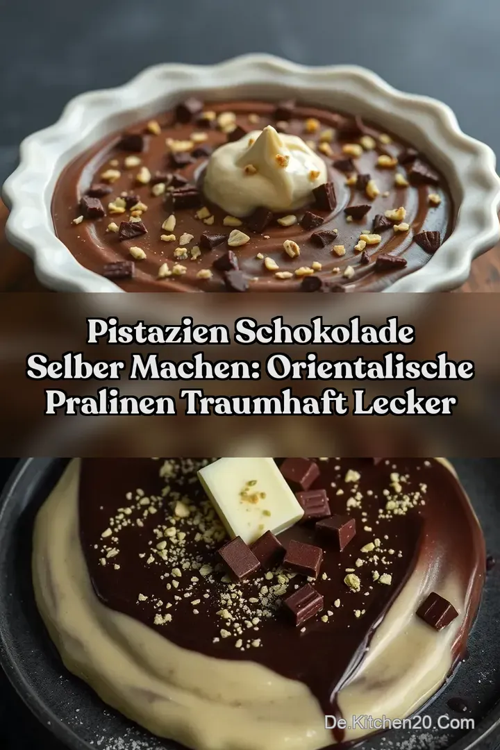 Pistazien Schokolade Selber Machen: Orientalische Pralinen Traumhaft Lecker