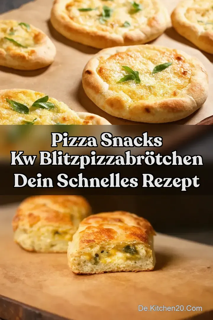 Pizza Snacks kw BlitzPizzabr&ouml;tchen Dein schnelles Rezept