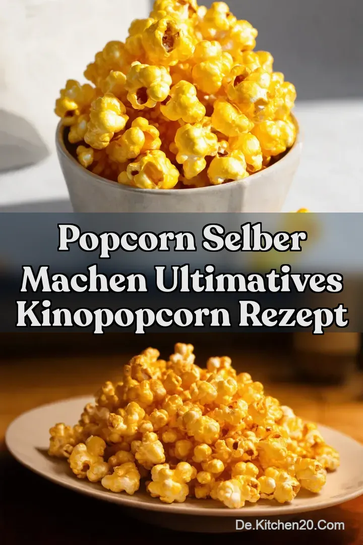 Popcorn Selber Machen Ultimatives KinoPopcorn Rezept