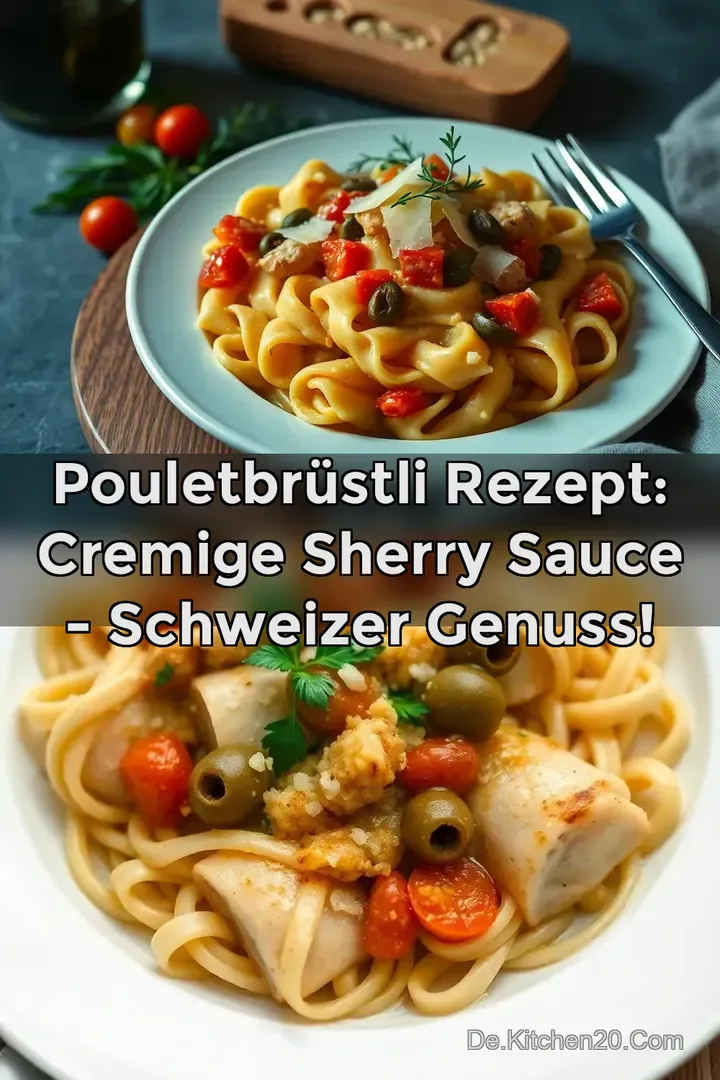 Pouletbr&uuml;stli Rezept: Cremige Sherry Sauce - Schweizer Genuss!