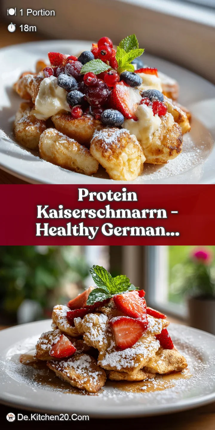 Close-up of airy, golden-brown pancake shreds glistening with powdered sugar, invitingly soft.