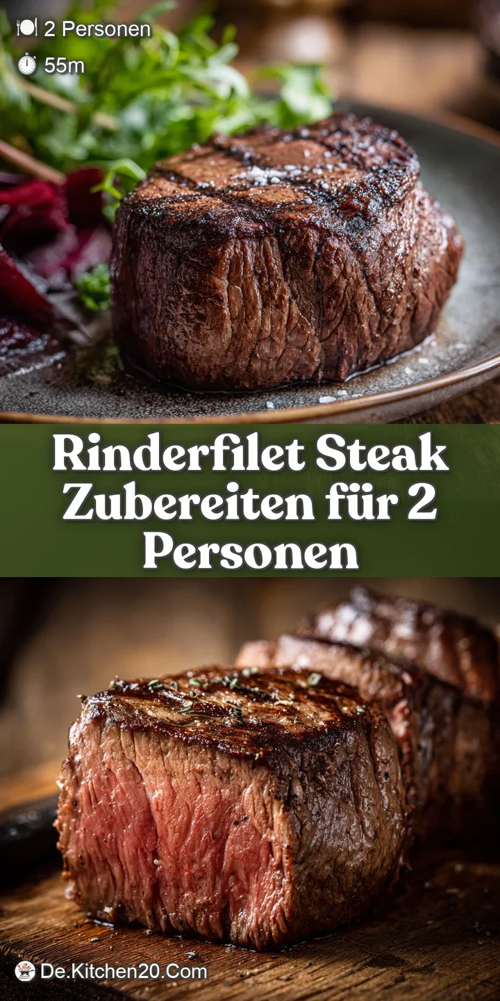 Close-up of a rare steak slice reveals tender, red center with visible marbling and a perfectly browned crust.