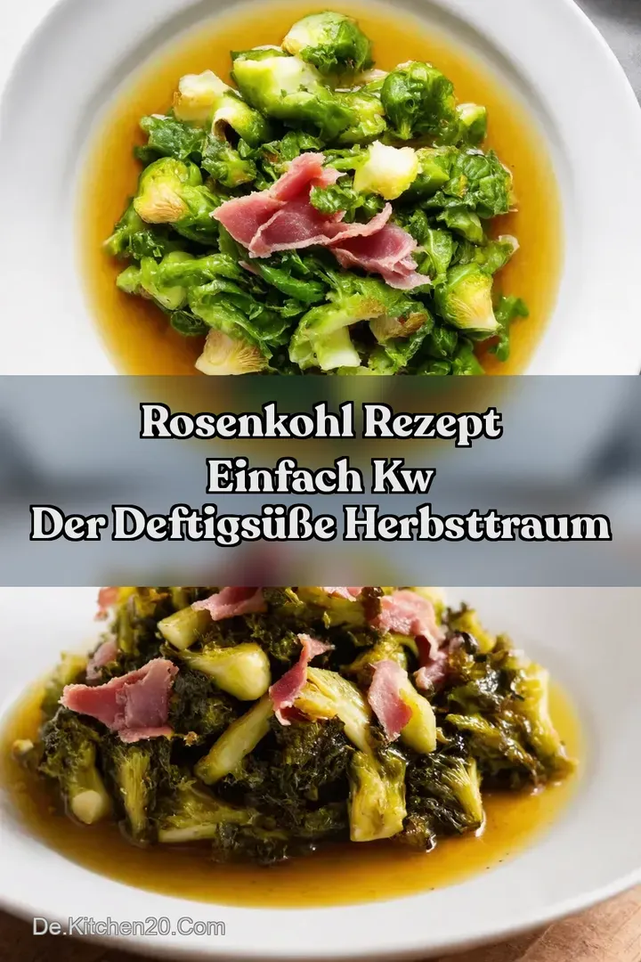 Rosenkohl Rezept Einfach kw Der DeftigS&uuml;&szlig;e Herbsttraum