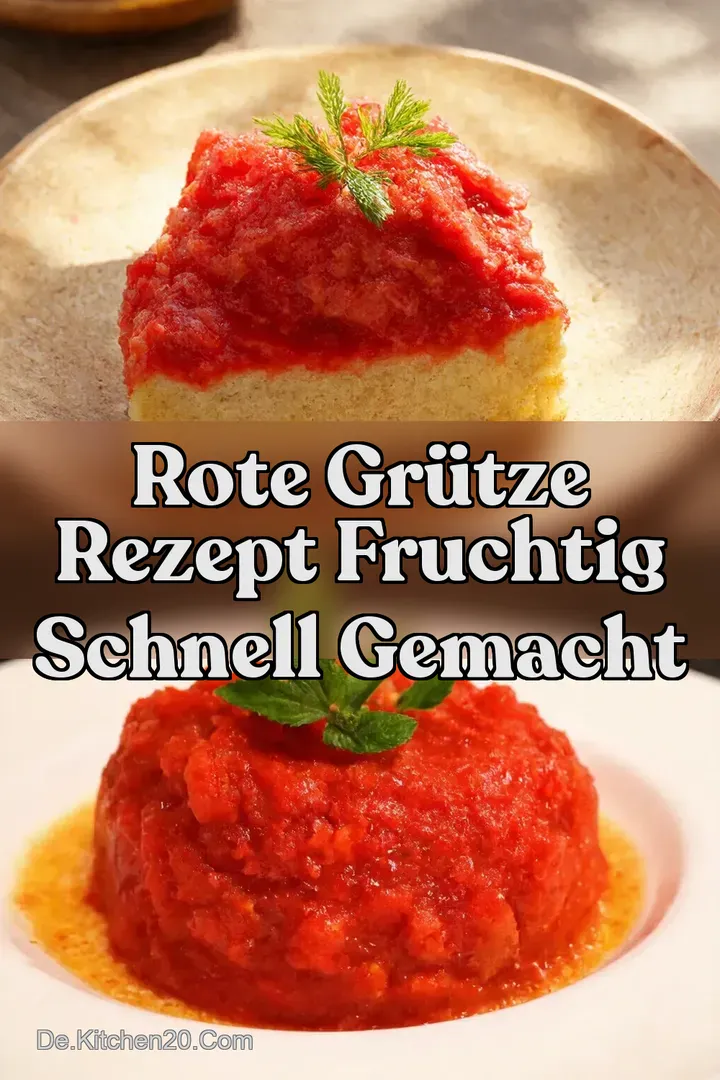 Rote Gr&uuml;tze Rezept Fruchtig Schnell Gemacht