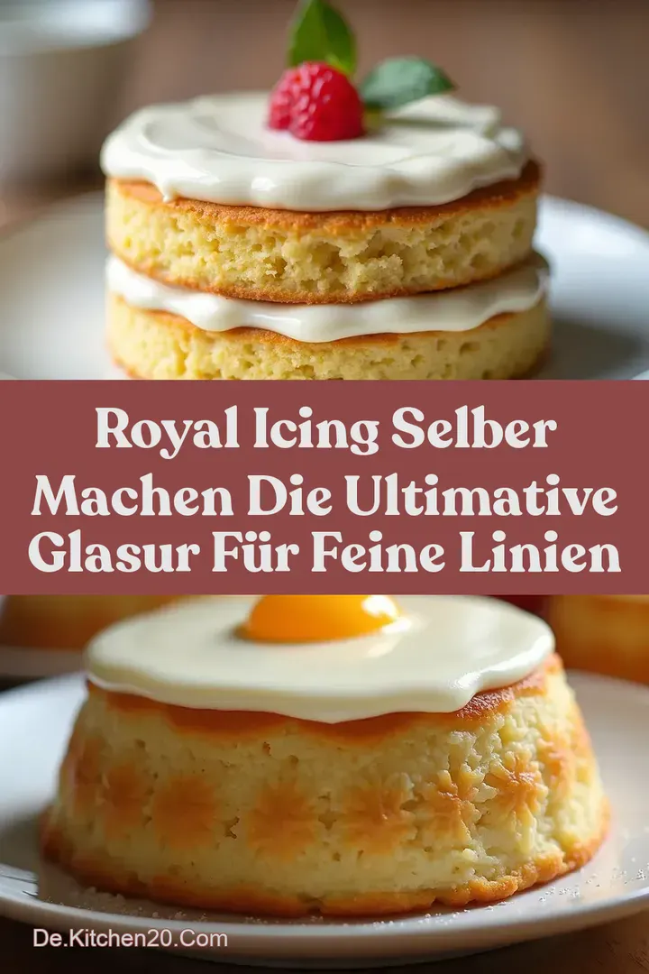 Royal Icing Selber Machen Die Ultimative Glasur f&uuml;r Feine Linien