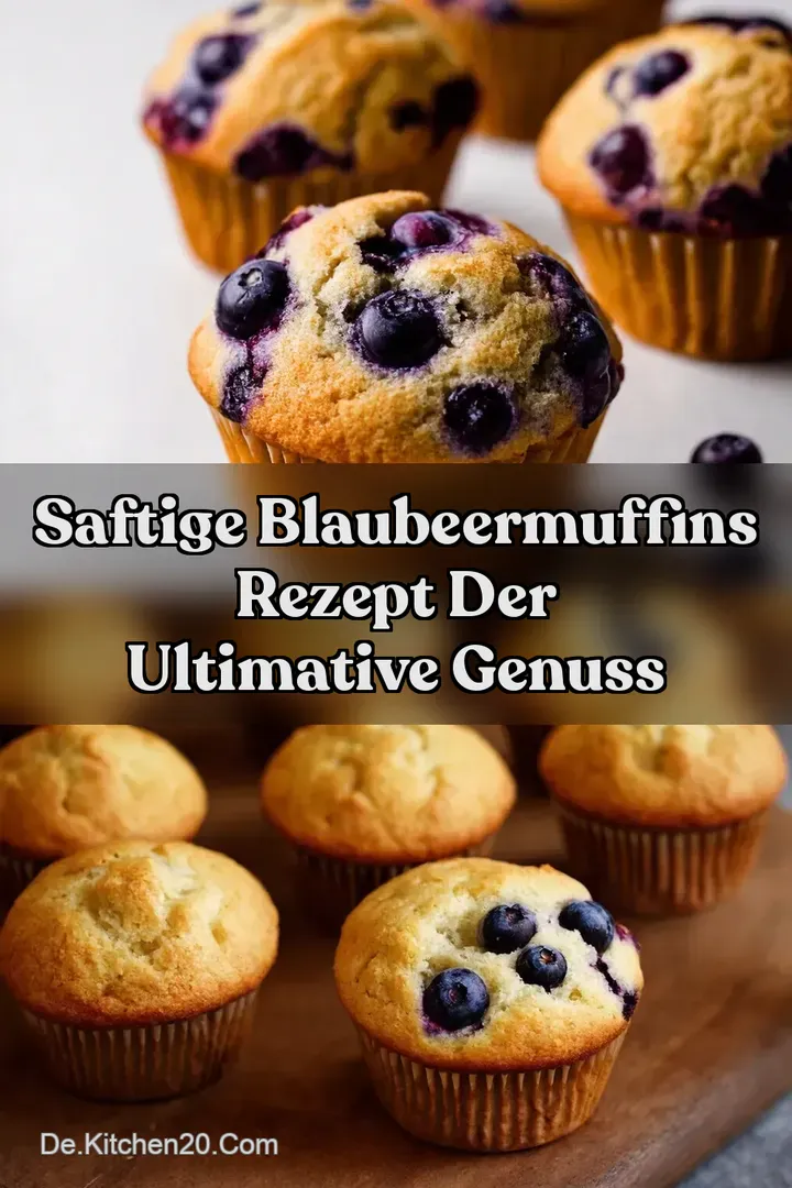 Saftige Blaubeermuffins Rezept Der ultimative Genuss
