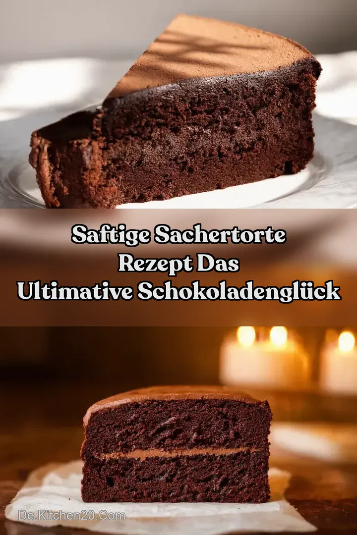 Saftige Sachertorte Rezept Das ultimative Schokoladengl&uuml;ck