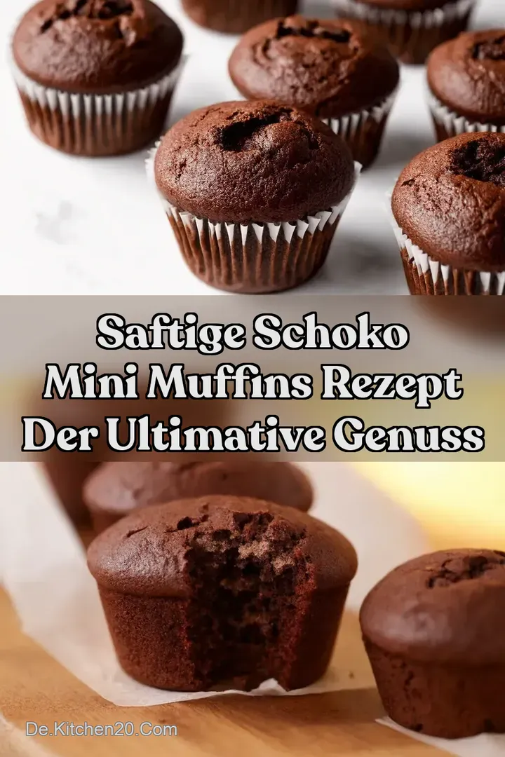 Saftige Schoko Mini Muffins Rezept Der ultimative Genuss