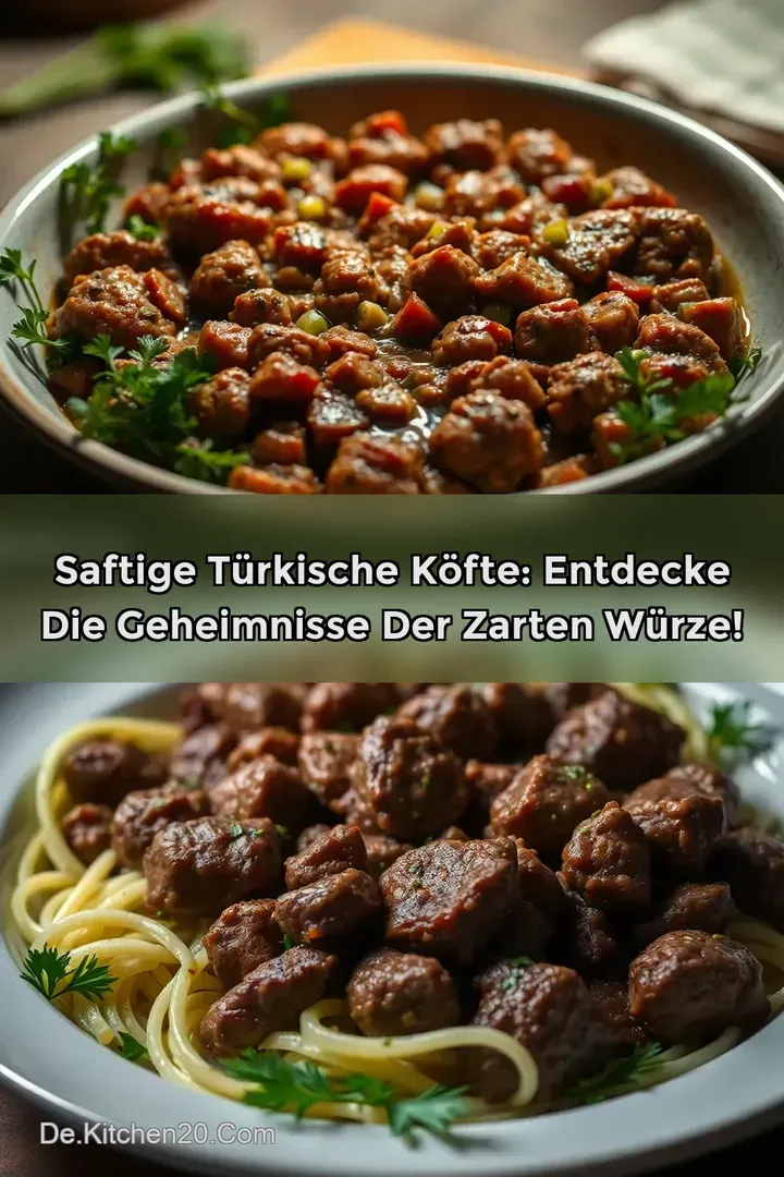 Saftige T&uuml;rkische K&ouml;fte: Entdecke die Geheimnisse der zarten W&uuml;rze!