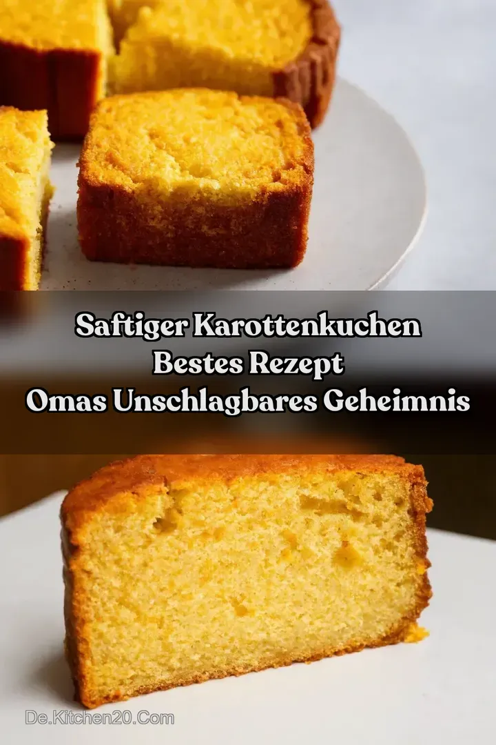 Saftiger KAROTTENKUCHEN Bestes Rezept Omas Unschlagbares Geheimnis