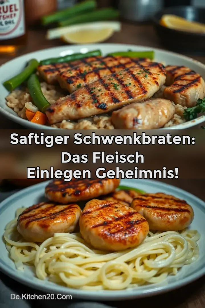 Saftiger Schwenkbraten: Das Fleisch einlegen Geheimnis!