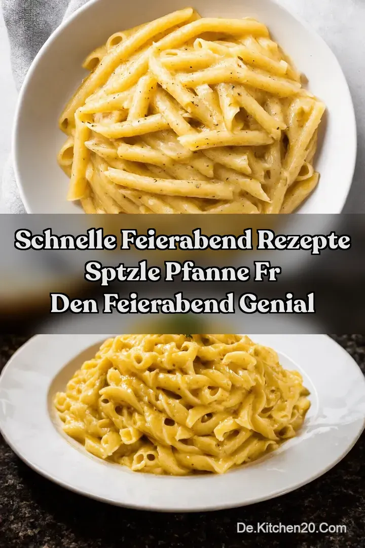 Schnelle Feierabend Rezepte Sptzle Pfanne fr den Feierabend Genial