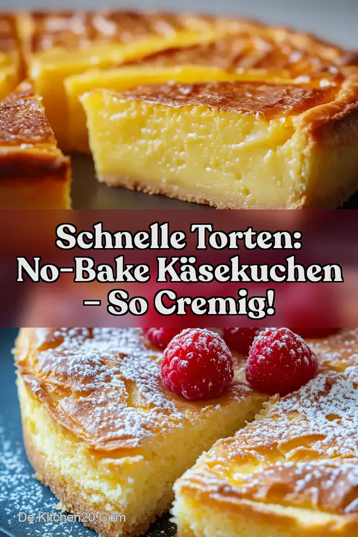 Schnelle Torten: No-Bake K&auml;sekuchen &ndash; so cremig!